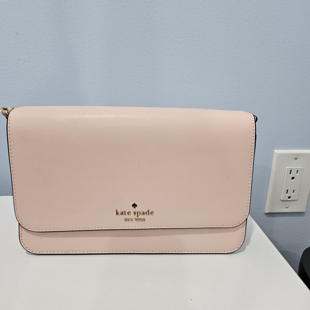 NWOT Kate Spade Pink Crossbody Bag with Minimalist Design